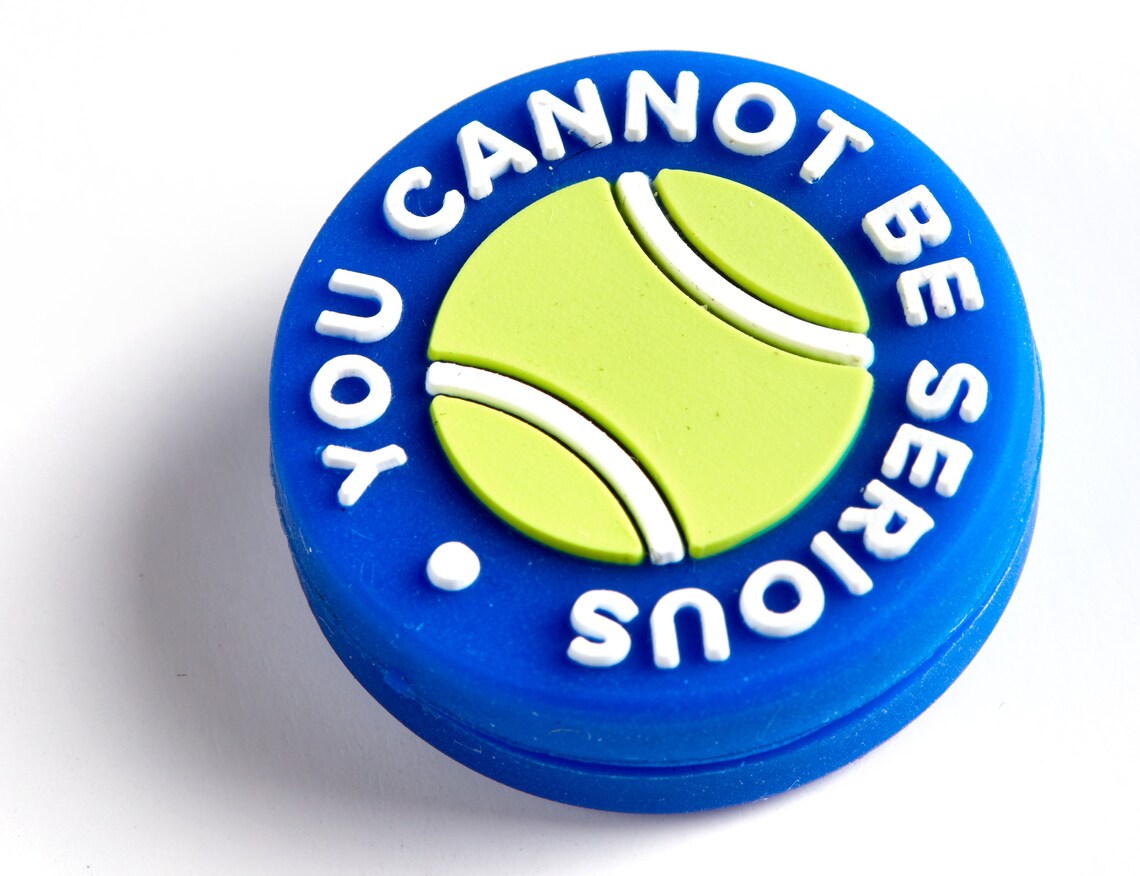 Tennis Vibration Dampener With Mottos Set of 6. Tennis Shock Etsy