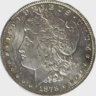 1878 morgan silver dollar - Etsy 日本