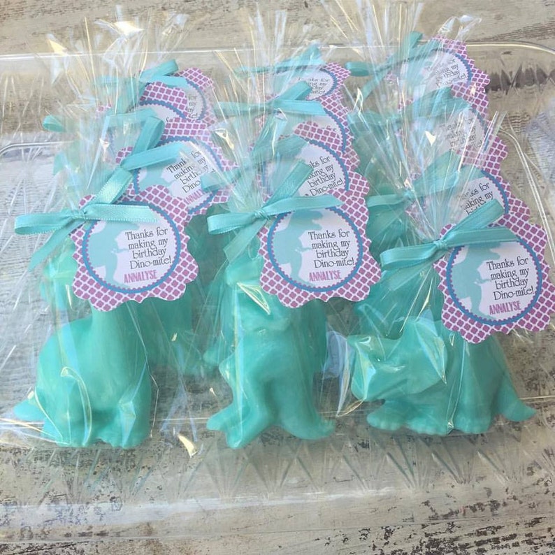 10 Dinosaur Soaps Favors Dinosaur Party Birthday Party Etsy