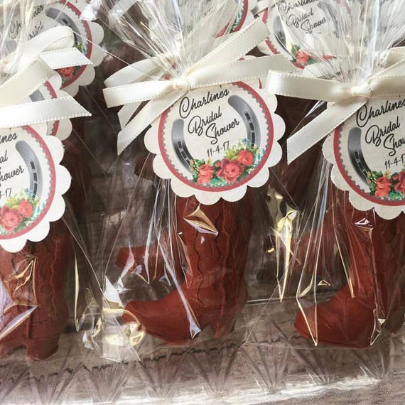11 Cowboy Boot Soaps Western Bridal Shower Favor Farm