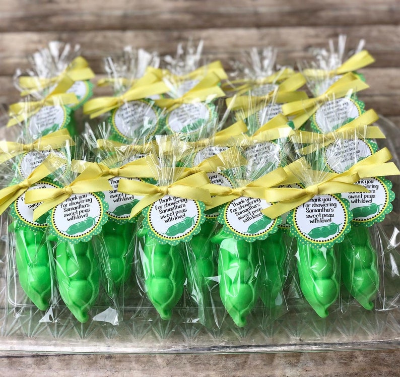 40 Sweet Pea Soap Favors Sweet Pea Baby Shower Favors Peas Etsy
