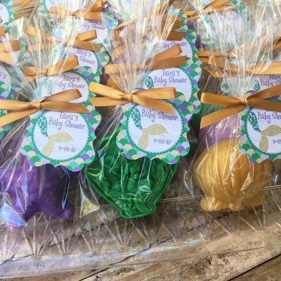 12 MERMAID SOAP Party Favors - Under the Sea Birthday Favors, Sparkle Baby Shower, Bundle with Mermaid, Tail, Sea Shell, Starfish, Wishful Il_570xn