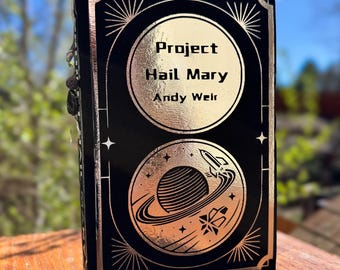 Proyecto Ave María de Andy Weir - Edición especial con diseño y encuadernación personalizados