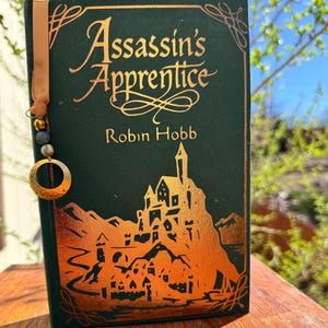 Assassin’s Apprentice by Robin Hobb- custom designed and bound edition