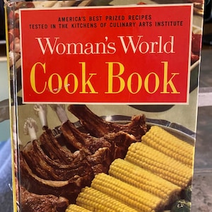 Woman's World Cook Book (1961) -- Edited by Melanie De Proft -- Gift for Vintage Cookbook Collectors