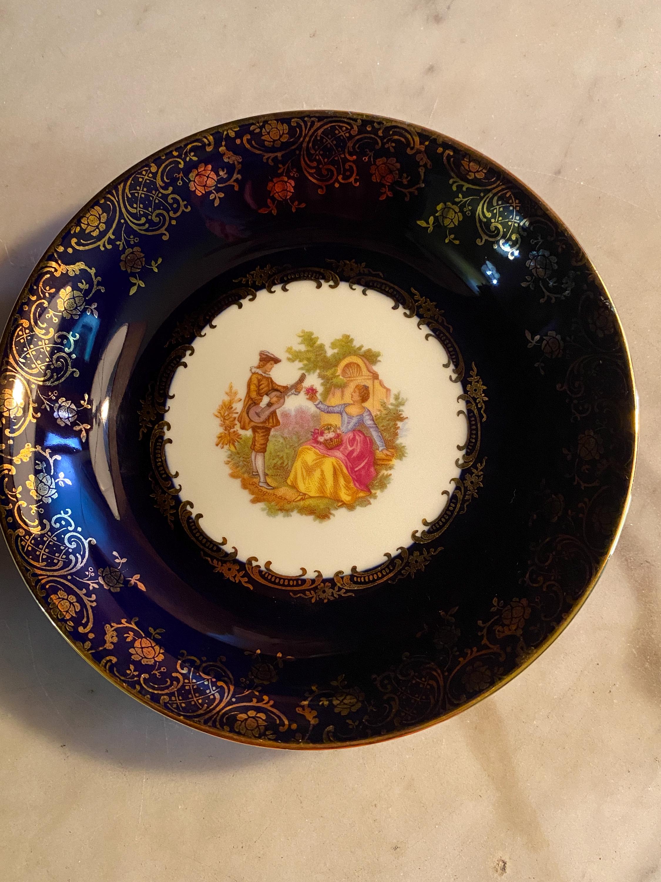 Limoges Castel Plate - Etsy