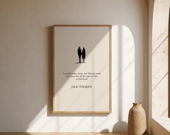 Kindred | J.R.R. Tolkien | Literary Quote Poster | Book Quote Wall Art