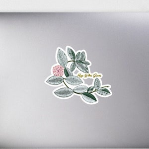 Hoya carnosa Wilbur Graves Bubbelvrije stickers