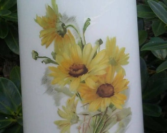 Vintage West Virginia Glass Company, UNIQUE WHITE Blendo Glass Covered Candy Dish