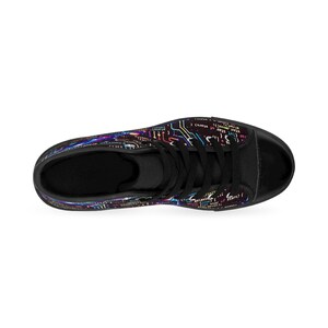 Galaxy Javascript Code Circuit-sneakers | Hoge schoenen afbeelding 3