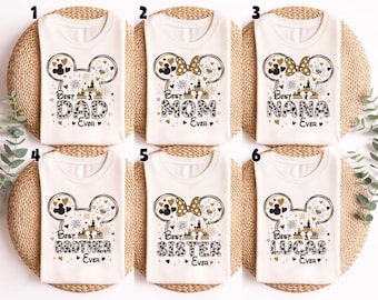 Disneyland Mother'S Day Shirt Animal Kingdom Leopard Shirt, Disneycharacters Mothers Day Shirt, Gift For Mom, Best Mom Ever, Gift For Mom