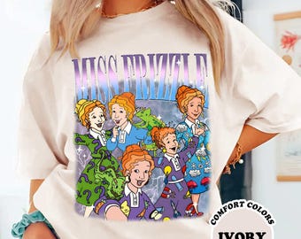 Miss Frizzle Bootleg Shirt, Mistakes Get Messy Bootleg 90S Shirt,Take Chances Make Magic School Bus Shirt, Messy Teacher Back To School Gift