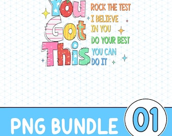 Testtag hast du dieses PNG, Zustandsprüfung Png, Rock der Test Png, du hast dieses Png, Lehrer Sommer Png, Lehrertesttag, digitaler Download