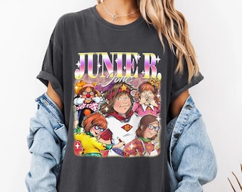 Junie B. Jones Bootleg Shirt, Junie B Jones Characters Shirt, Teacher Life Shirt, Nostalgia Books Shirt, Children’s Book Fan Tshirt