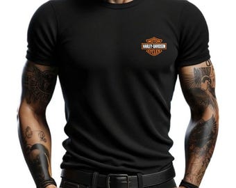 Vintage T-shirt motorrijder - T-shirt voor liefhebbers van Harley