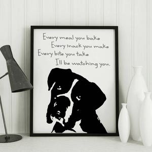 Boxer Dog Art Print, every breath you take, Boxer Dog Gift, Dog Lover Gift, Boxer Wall Art, funny dog print
