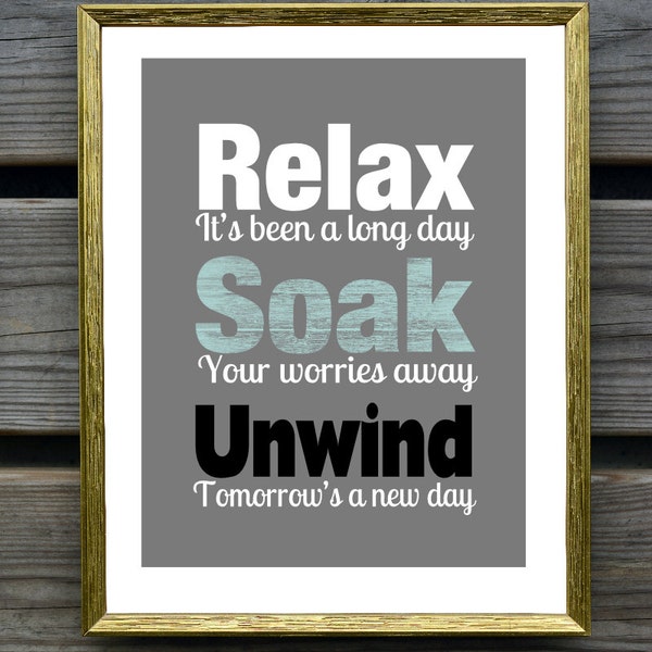 Relax Refresh Renew Sign - Etsy