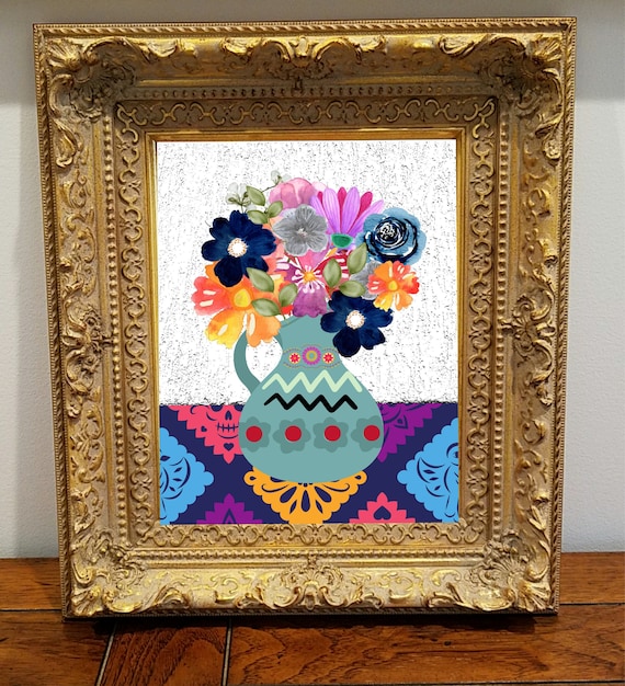 Mexican Folk Art Flowers