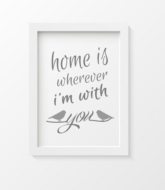 Frame Home Is Wherever You Are