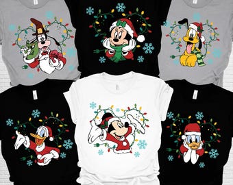 Benutzerdefinierte Name Disney Charaktere Shirt, personalisierte Disney Shirt, Disney Familie Reise Shirt, Walt Disney alle Charaktere Shirt