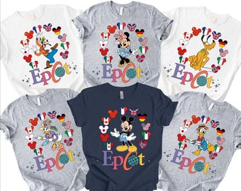 Disney Epcot World Traveler Shirt, Disney Epcot World Traveler, Disney Trip Matching T-Shirts, Epcot Mickey