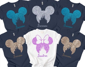 Benutzerdefinierte Disney Urlaub 2026 Familienurlaub 2026 Shirts, Disney Trip 2026 Shirt, Disneyland Shirts, Disney Paar Shirts, Disneyworld