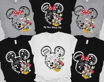 Camisetas personalizadas de Disney, camisetas de Disneyland, camisetas de Disney para familias (2025), camisetas de Disney para grupos, camisetas de Disney para familias, camisetas de Disney para parejas