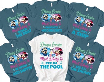 48 Quotes Cruise Crew Shirt,Most Likely To Cruise Tee,Cruise 2026 Shirt,Cruise Birthday,Cruising Shirt,Our First Cruise,Cruise Party