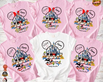 Custom Disney Trip 2026 Shirt, Disney Trip shirt, Disney Family Vacation Shirt, Disney Family Matching Shirt, disney world family shirt 2026