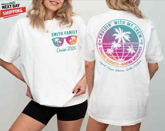 Family Cruise 2026 Shirts, custom Cruise shirt, family cruise shirts, Matching Family Cruise Shirts cruiser together, family custom