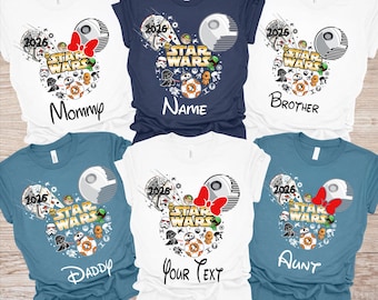 Disney Star Wars Shirt, Mandalorian Shirt, Galaxy's Edge Shirt, Darth Vader Shirt, Chewbacca Shirt, Star Wars Jedi Shirt, Luke Skywalker Shirt