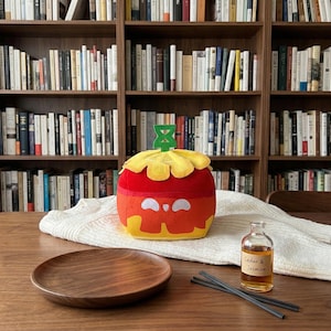 FigureBlox Fruits T-Rex Plush Toy, Mythical Dinosaur Devil Fruit Stuffed Animal, Anime Desk Decor, Gamer Gift for Boys, Mystery Collectible