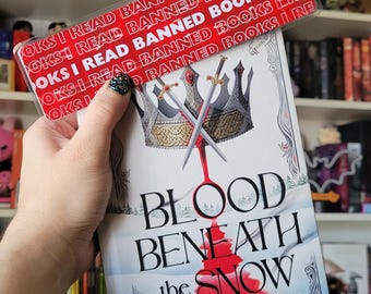I Read Banned Books Laminated Bookmark