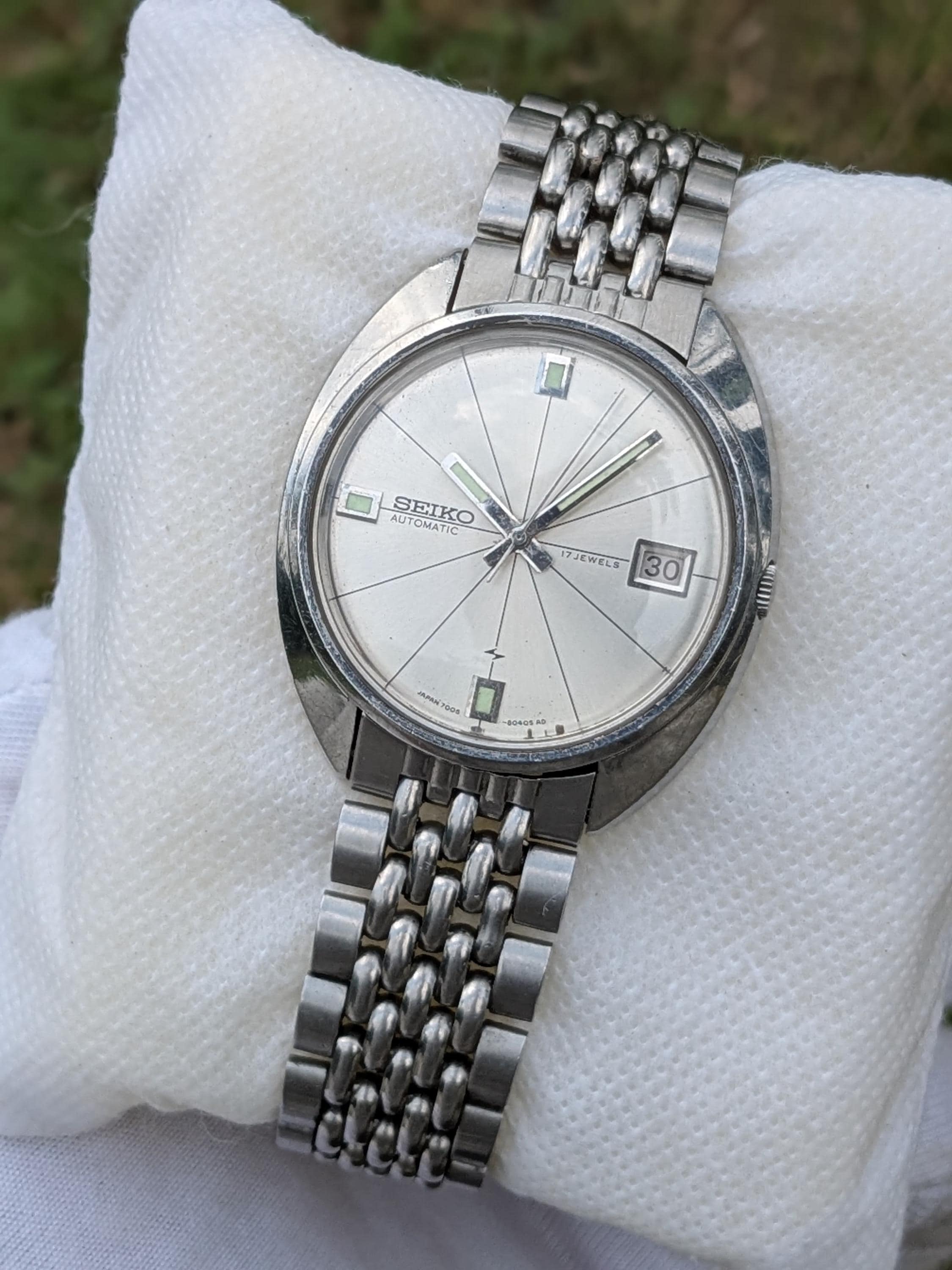 Vintage (oct 1971) SEIKO 7005-8032, 17 Jewels, Rare Dial, Japan - Etsy