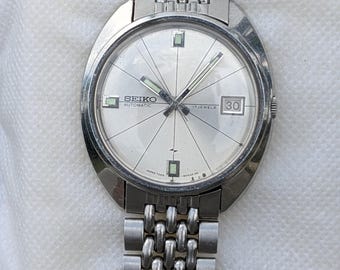 Vintage (oct 1971) SEIKO 7005-8032, 17 Jewels, Rare Dial, Japan - Etsy