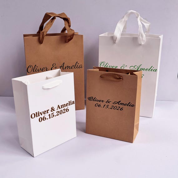 Personalized Luxury Paper Gift Bags