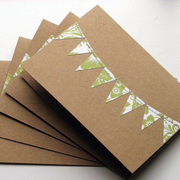 Stationery with Bunting Flag