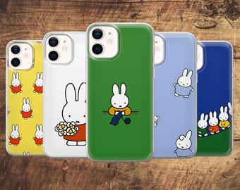 Kawaii Bunny Phone Case – Miffy Inspired Cartoon Rabbit Cover