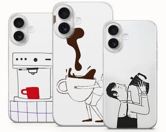 Coffee Phone Case: Espresso Coffee Lover Aesthetic Cover