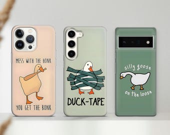 Duck Phone Case Silly Goose Animal Cover