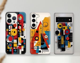 Boho Geometric Phone Case:  Modern Abstract Cover