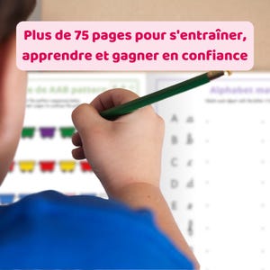 Cahier activités maternelle PDF imprimer 3-5 ans petite moyenne grande section