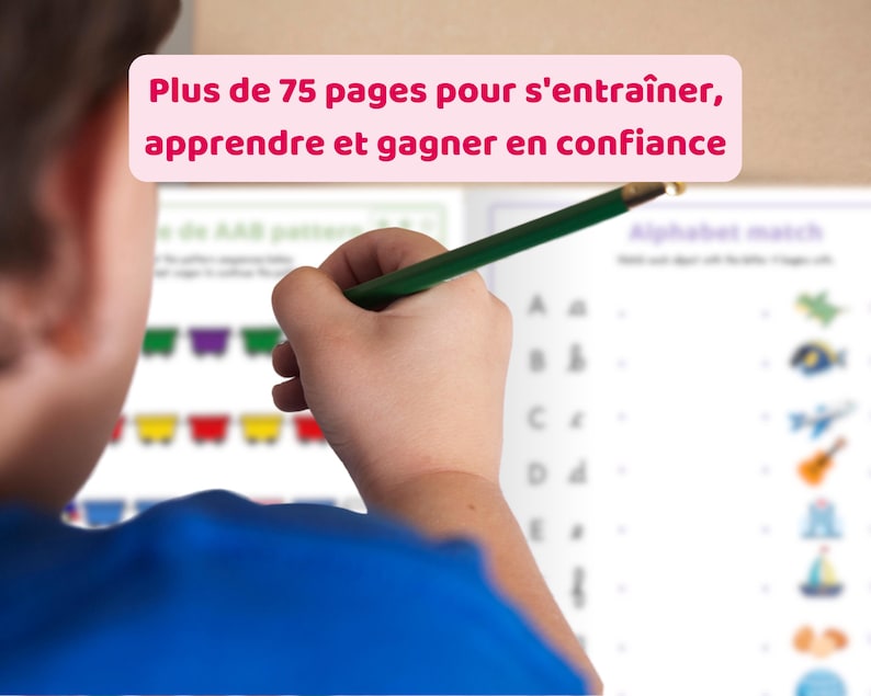 Cahier activités maternelle PDF imprimer 3-5 ans petite moyenne grande section