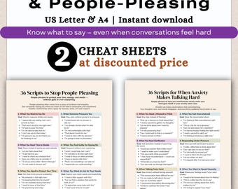 72 Scripts for Anxiety & People-Pleasing Cheat Sheets (PDF)