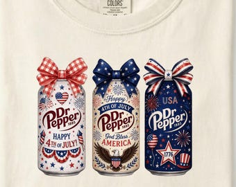 Camiseta Dr. Pepper del 4 de julio, Sudadera de Estados Unidos de América, Camiseta del aniversario de EE. UU. 1776–2026, Camiseta de celebración del Día de la Independencia