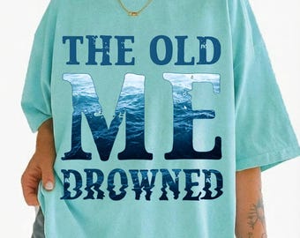 The Old Me Drowned Christian Baptism Tee (PNG, PDF)