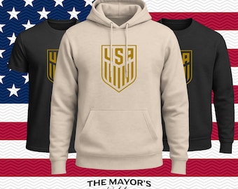 USA Soccer Shield | World Cup 26 | Hoodie | Sweatshirt | T-shirt