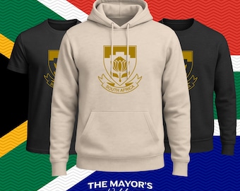 South Africa Soccer Shield | World Cup 26 | Hoodie | Sweatshirt | T-shirt