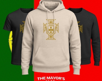 Portugal Soccer Shield | World Cup 26 | Hoodie | Sweatshirt | T-shirt