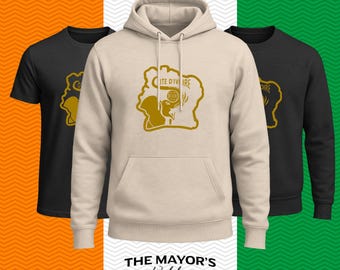 Ivory Coast Soccer Shield | World Cup 26 | Hoodie | Sweatshirt | T-shirt
